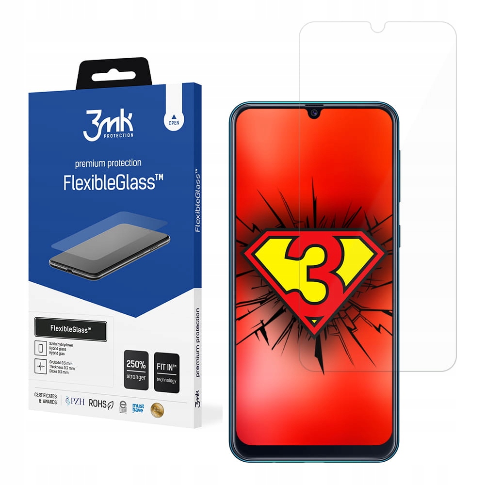 

Szkło hybrydowe na ekran do Samsung Galaxy M21 3mk