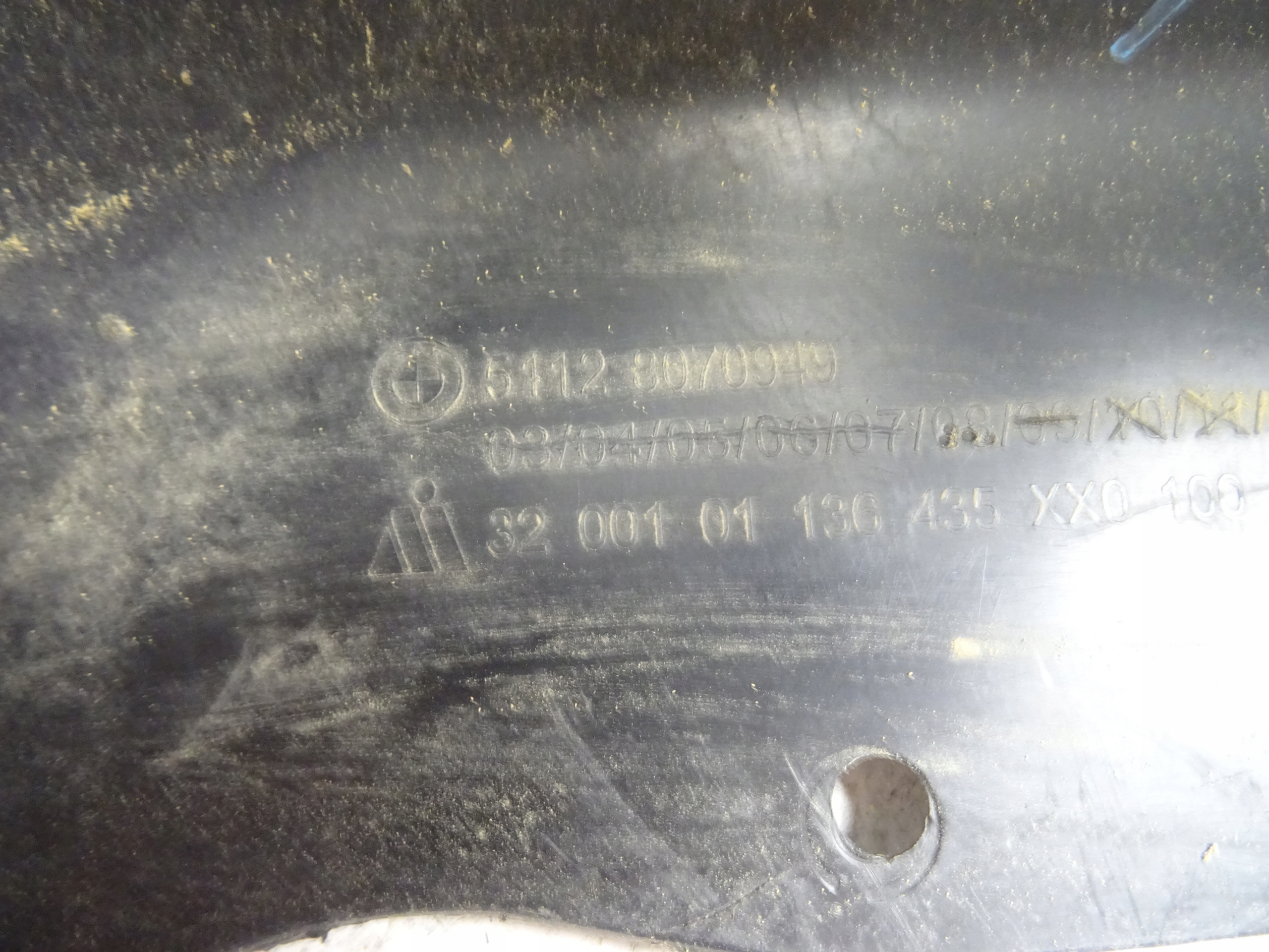 BMW 1 F40 m-packet bumper rear part rear
