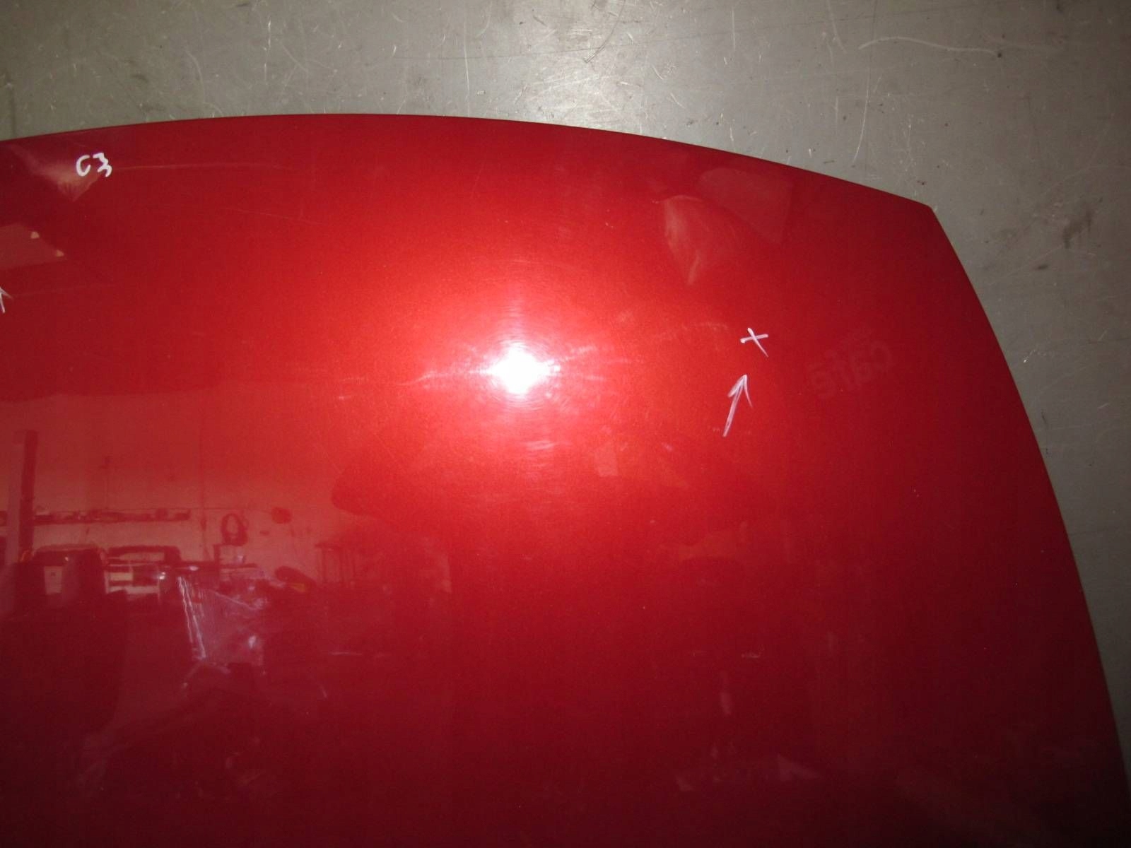 CITROEN C3 e 1 Cofano Rosso bordeaux EKQD