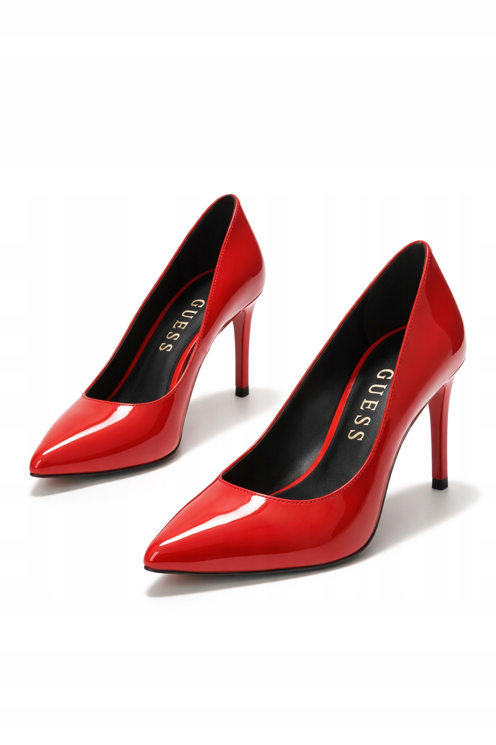 Guess Klasické Lakované Lodičky S Červeným Špendlíkem 39 I4C