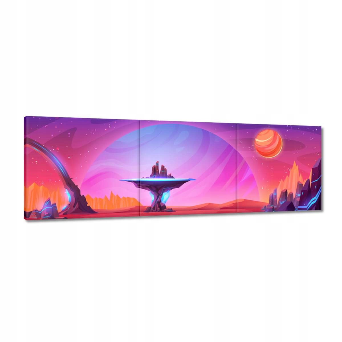 Obrazy 150x50 Vesmír planeta