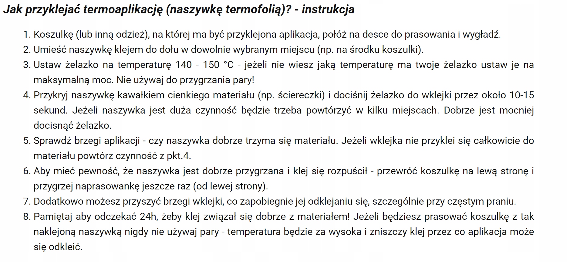Haftowane naszywki TERMO, zestaw naprasowanek - Metalizowane suwaki złoty Stan opakowania oryginalne