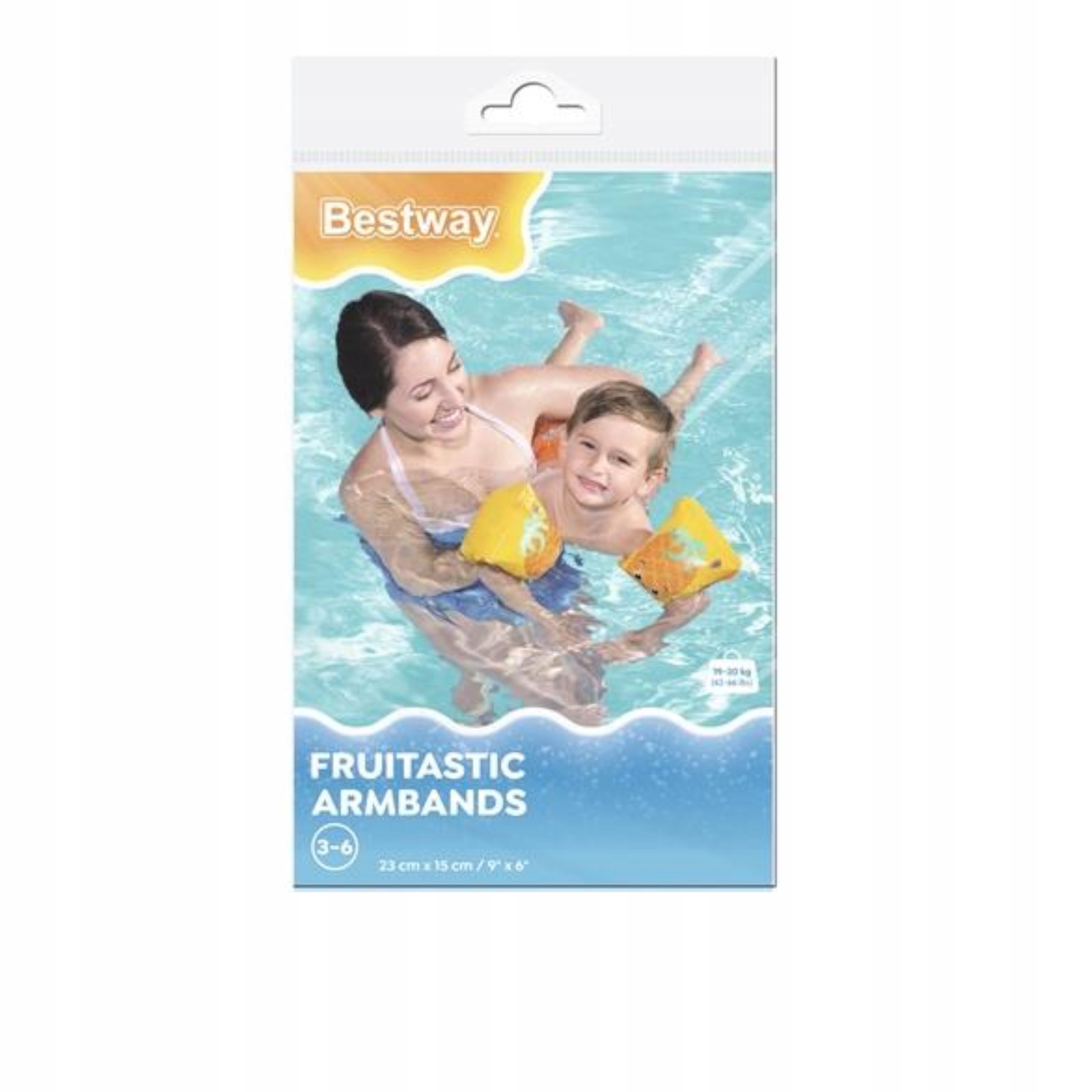 Rękawki do pływania dla dzieci Ananas Bestway 32042A Kolor dominujący żółcie
