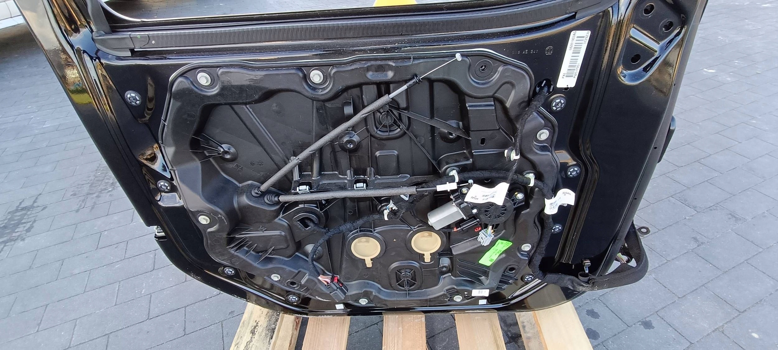 door front front left complete window PX8 Jeep Wrangler JL 2018