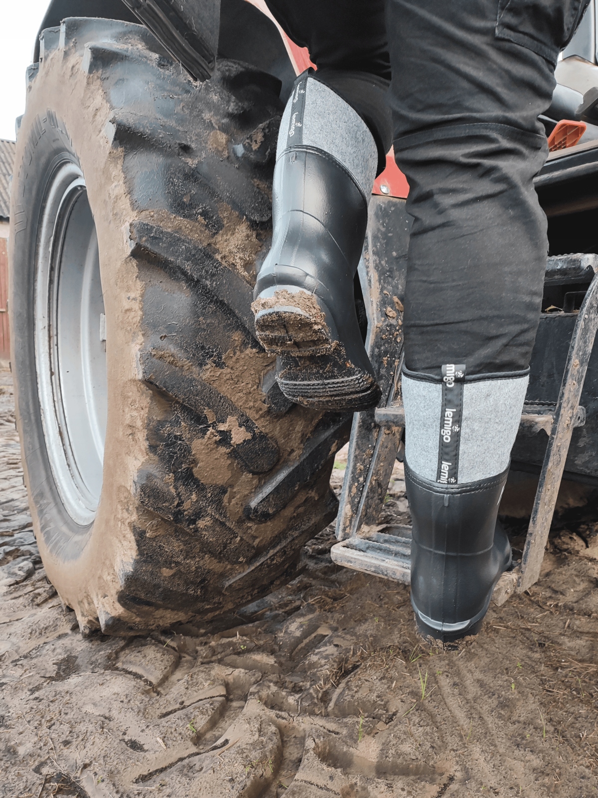 KALOSZE GUMOFILCE PIANKOWE LEMIGO FILCAK EVA /48 Płeć mężczyzna