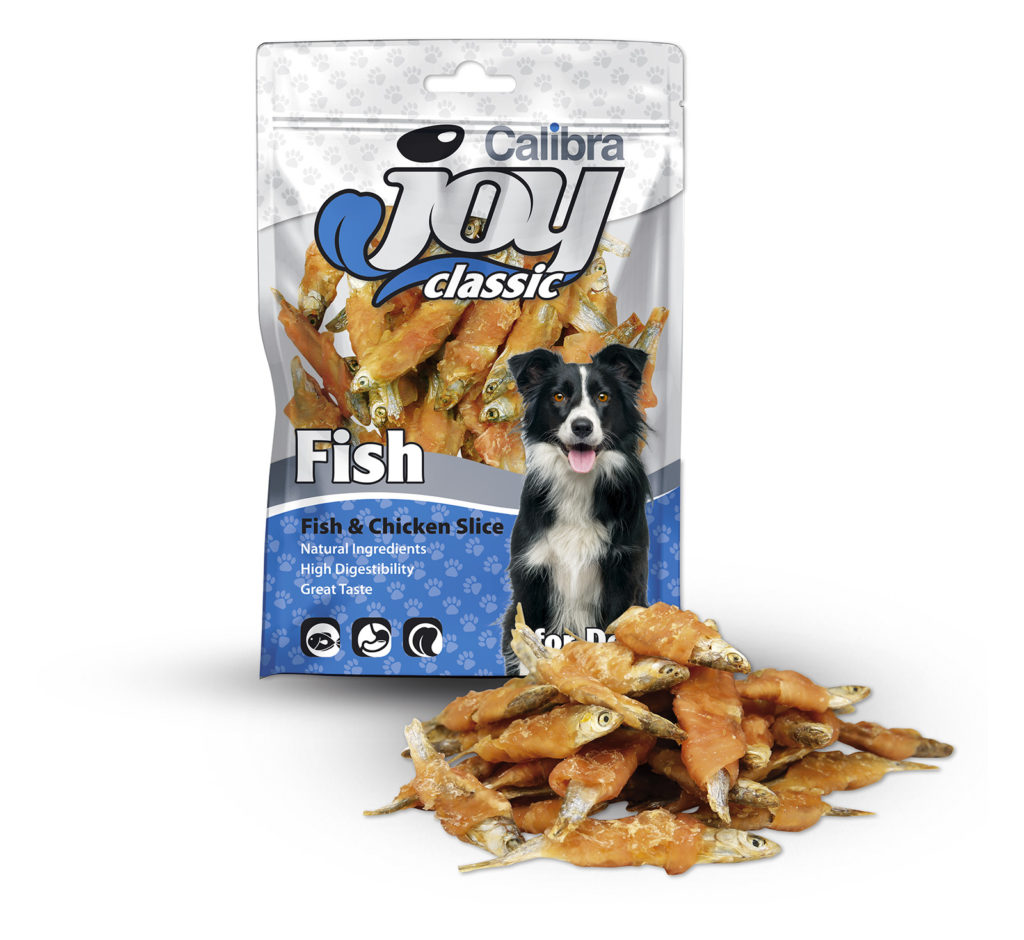 CALIBRA JOY DOG CLASS FISH&CHICKEN SLICE 80 G