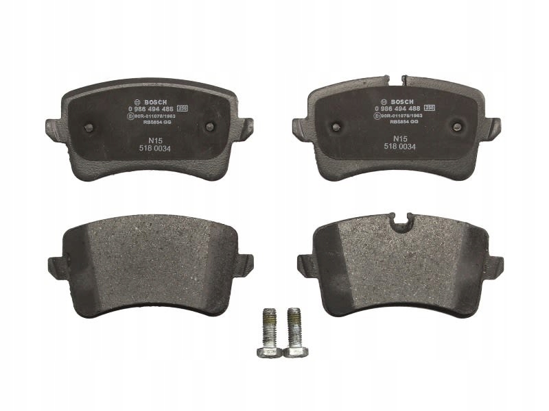 Bosch Brzdové Destičky Zadní Audi A5 C7 A7 Sportback 0986494488