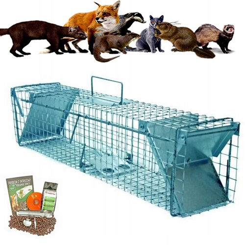 Pułapka Klatka Żywołapka Kuny Łaski Norki +gratisy