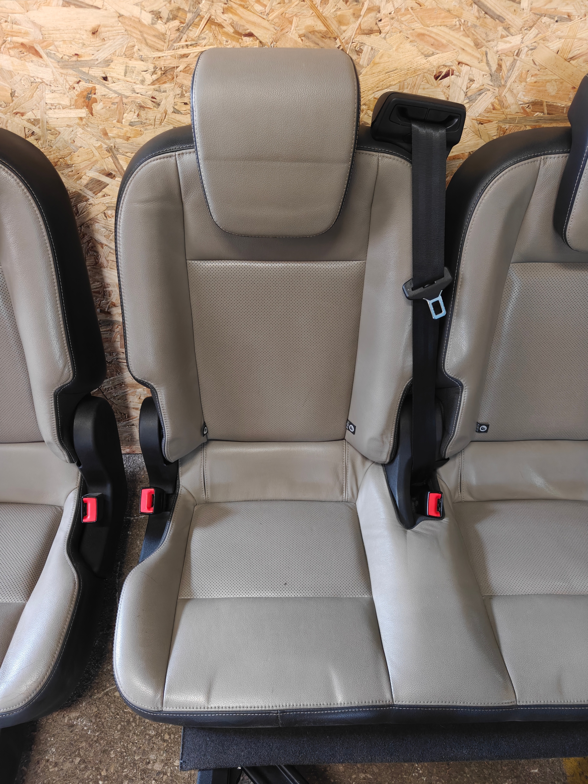Sitze KOMPLET Sitze mitte FORD TRANSIT CUSTOM TURNEO Leder !!!