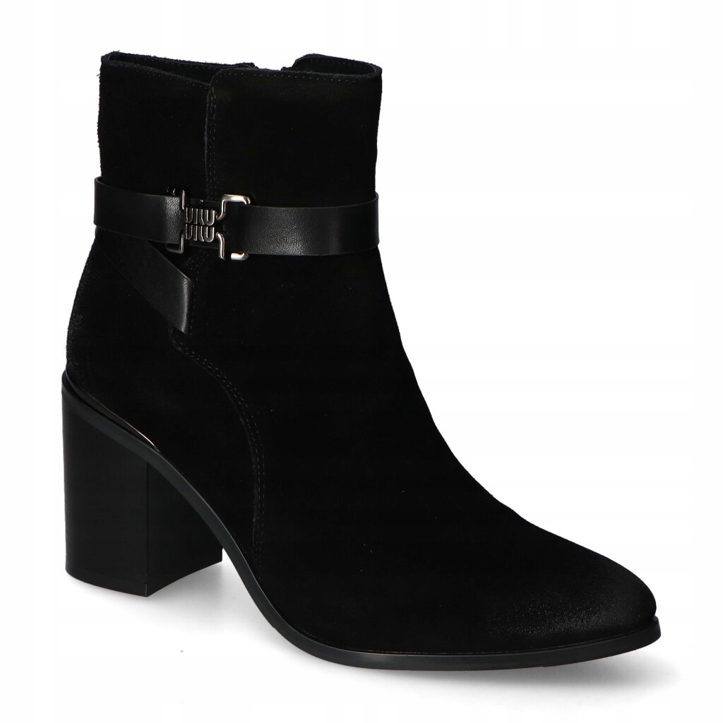 Kotníkové Boty Sergio Leone BT25384-S Černý semiš 40