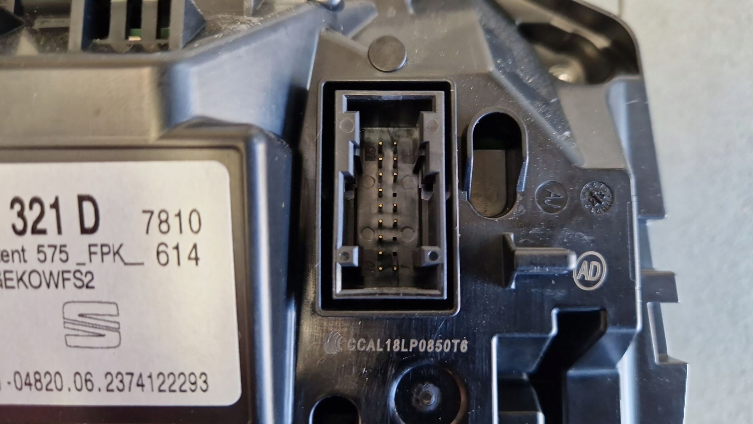 Cupra Ateca dials dials virtual 575920321D