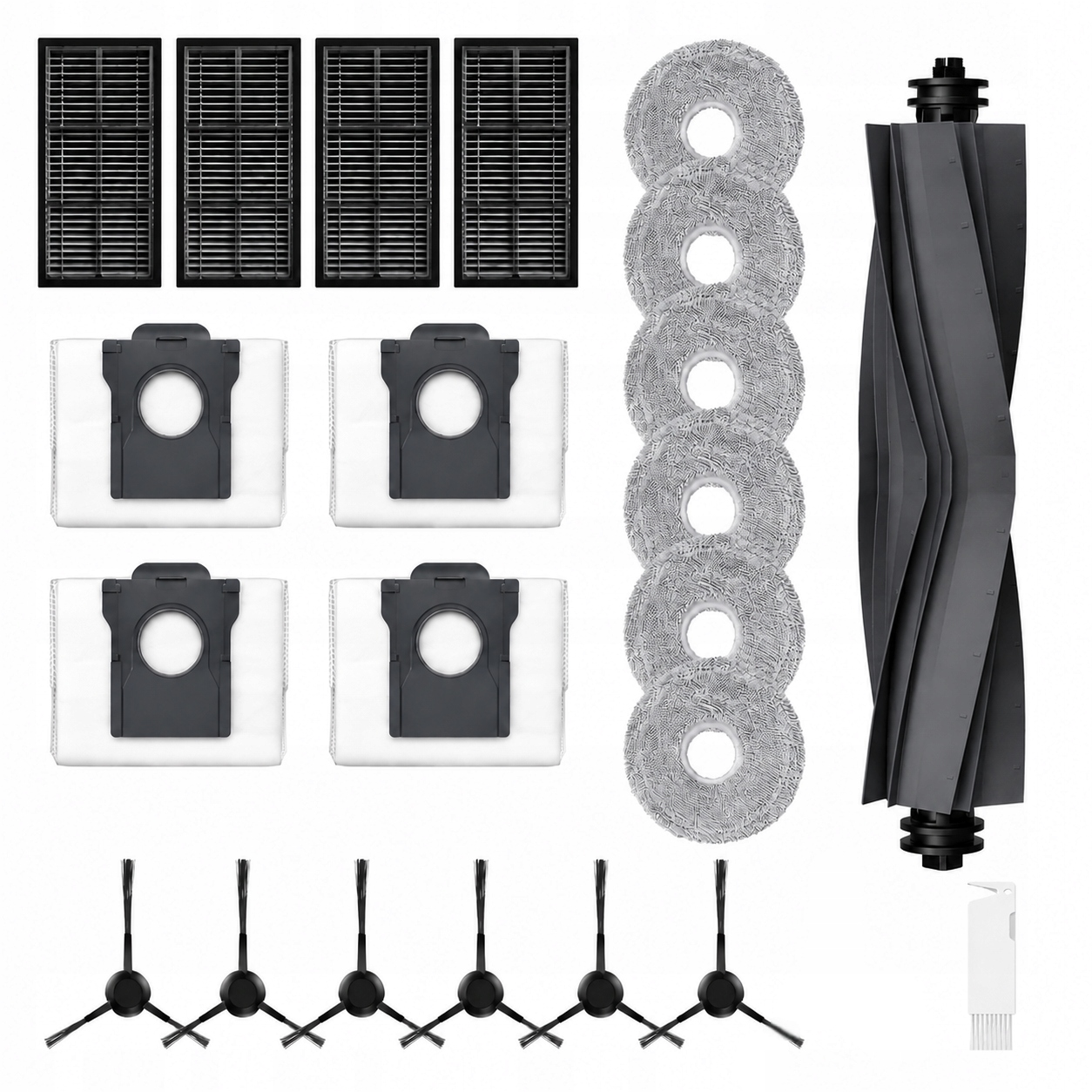 Zestaw Filtry Szczotki Do Dreame L10s Ultra gen2, Pro Heat X30 Mova E30 P10