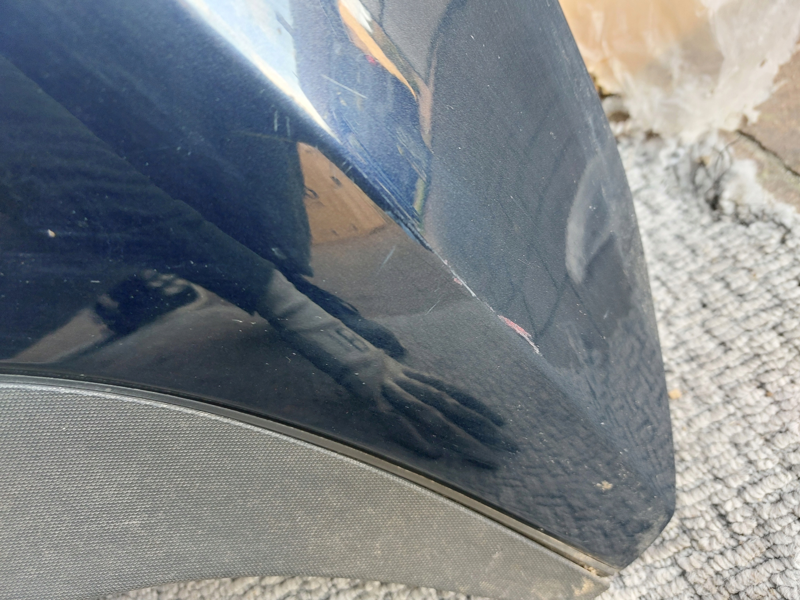 bonnet OPEL MERIVA II B blue
