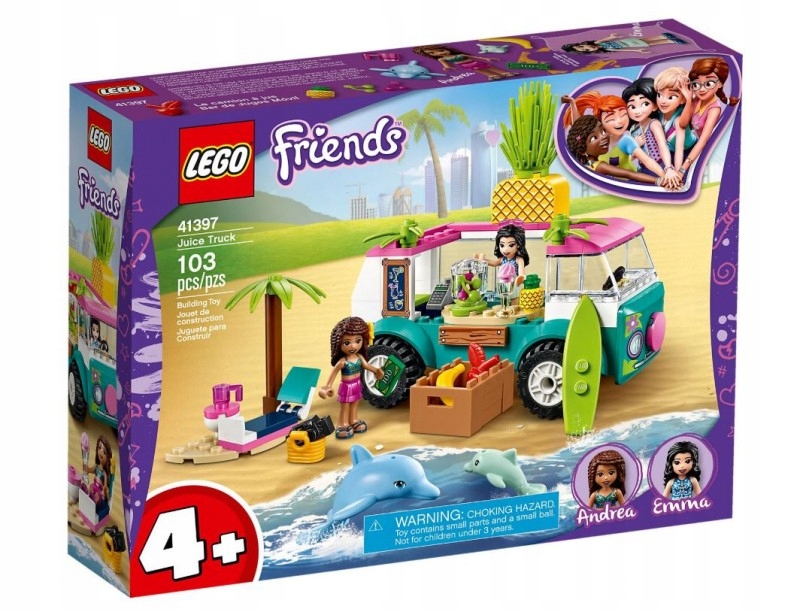 Lego 41397 Friends Pojízdný stánek s džusem