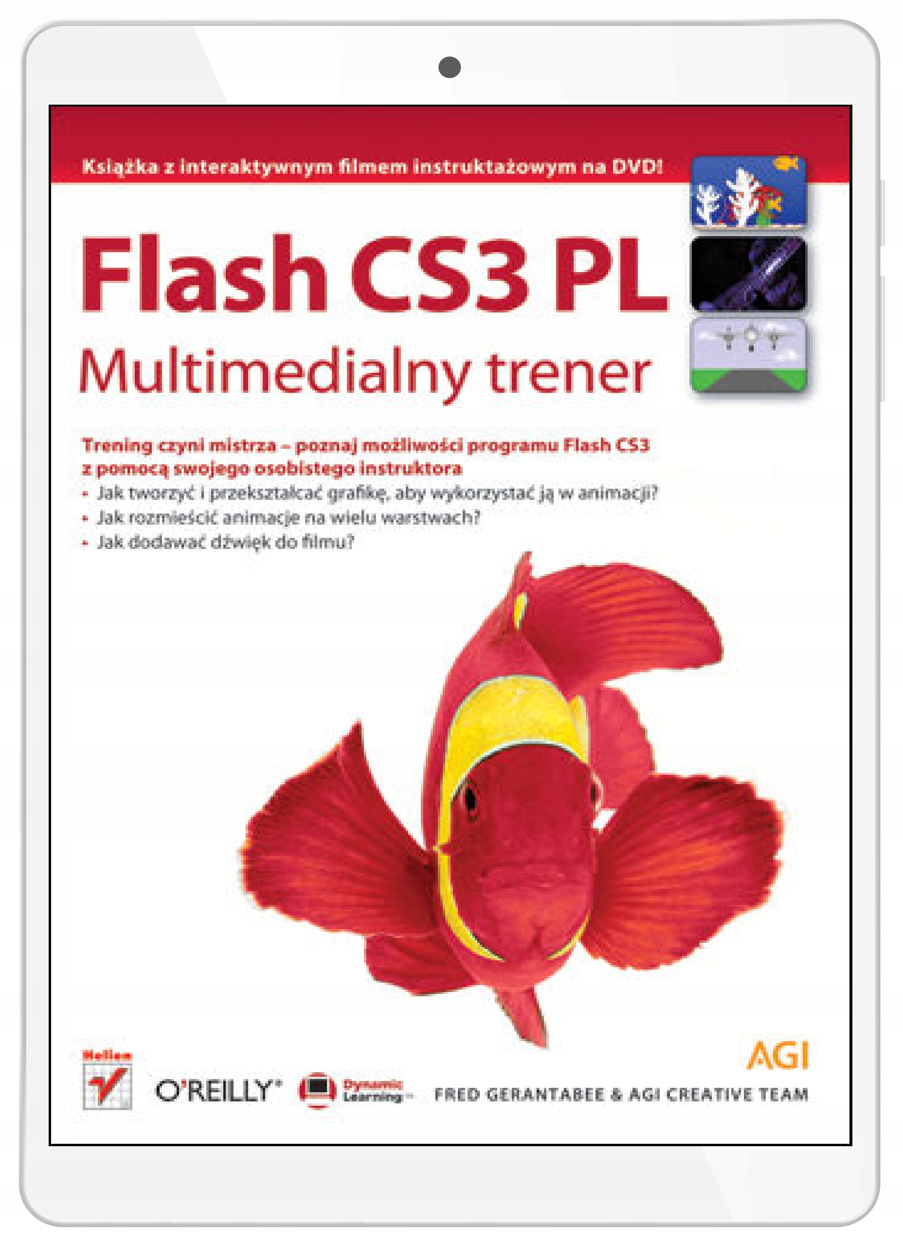 Flash CS3 PL. Multimedialny trener