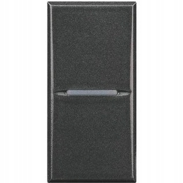 Axolute Schodišťový spínač 10AX 1 modul Axial antracit Bticino HS4003AN