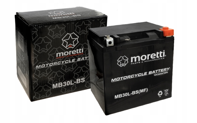 Akumulator 12V 30Ah MB30L YB30L Bmw Harley Daytona Cf Moto 800 Linhai 300