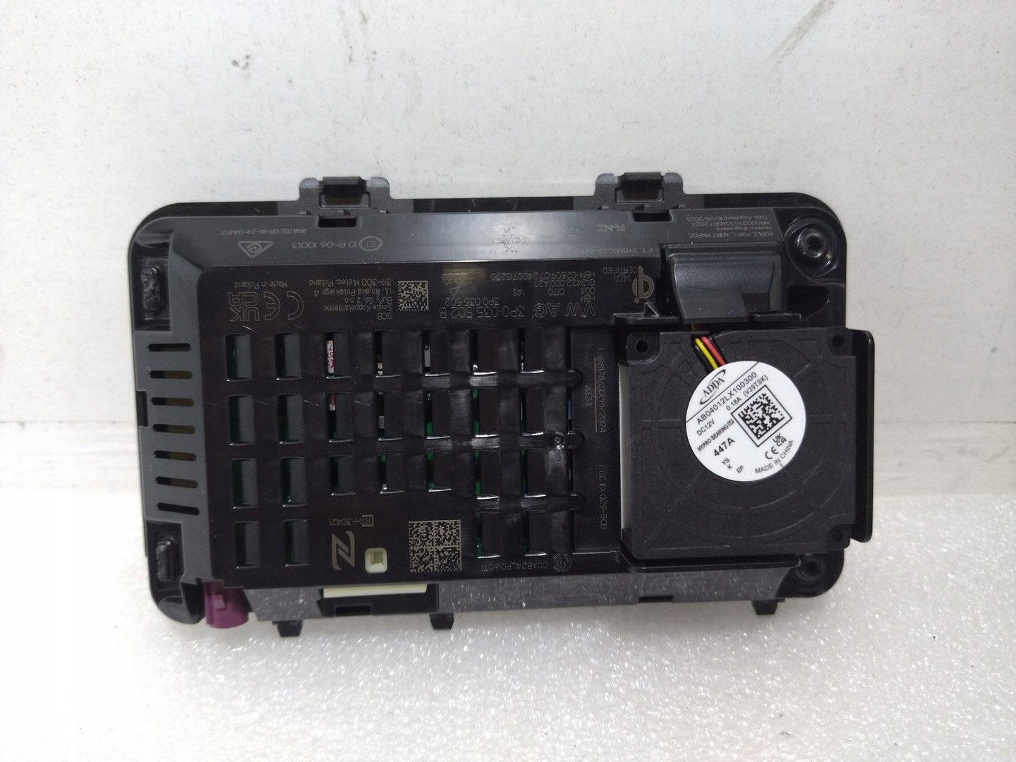 3P0035502B ŁADOWARKA INDUKCYJNA INDUKCJA VW AUDI SKODA SEAT Rodzaj sterownik