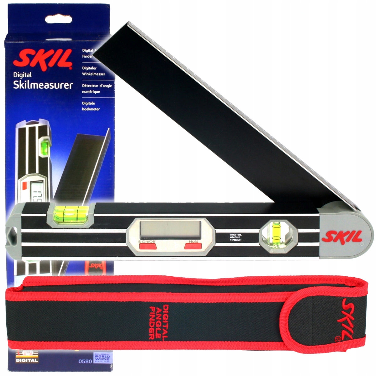 

Kątomierz Cyfrowy 0580 Skil Pokrowiec