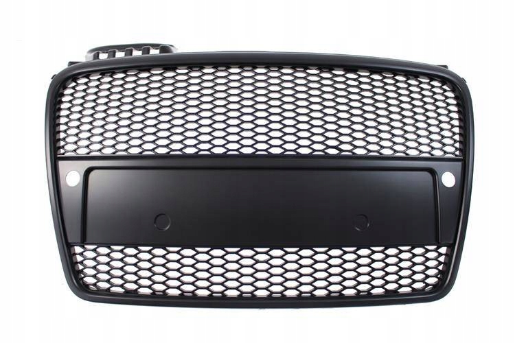 GRILL AUDI A4 B7 RS-STYLE BLACK 05-08 PDC
