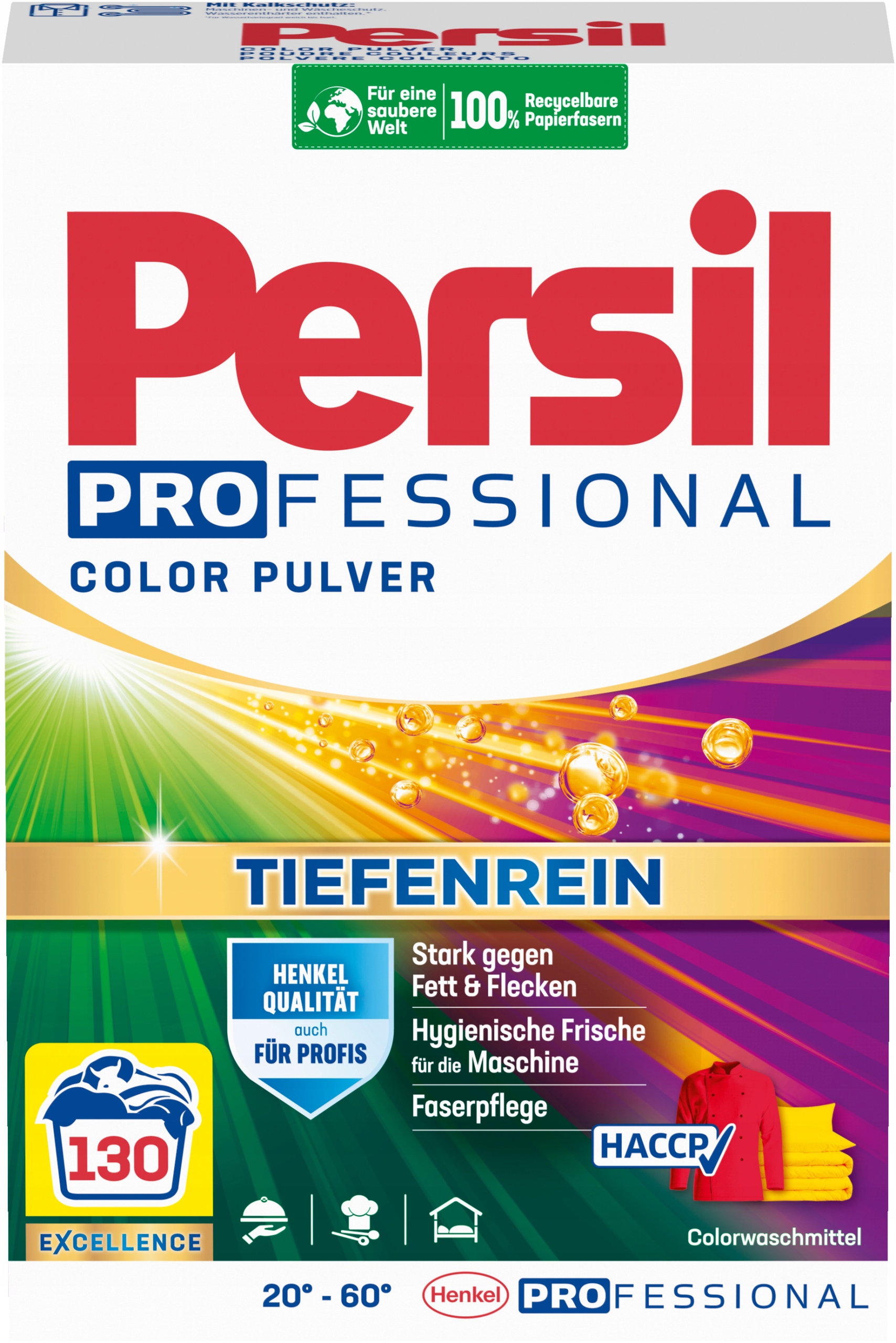 Levně Persil Professional Prací Prášek Německý 7,8 Kg 130 Praní Barva De