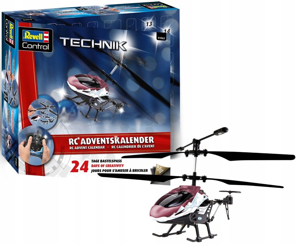 Revell Kalendarz adwentowy Helikopter Rc do składania