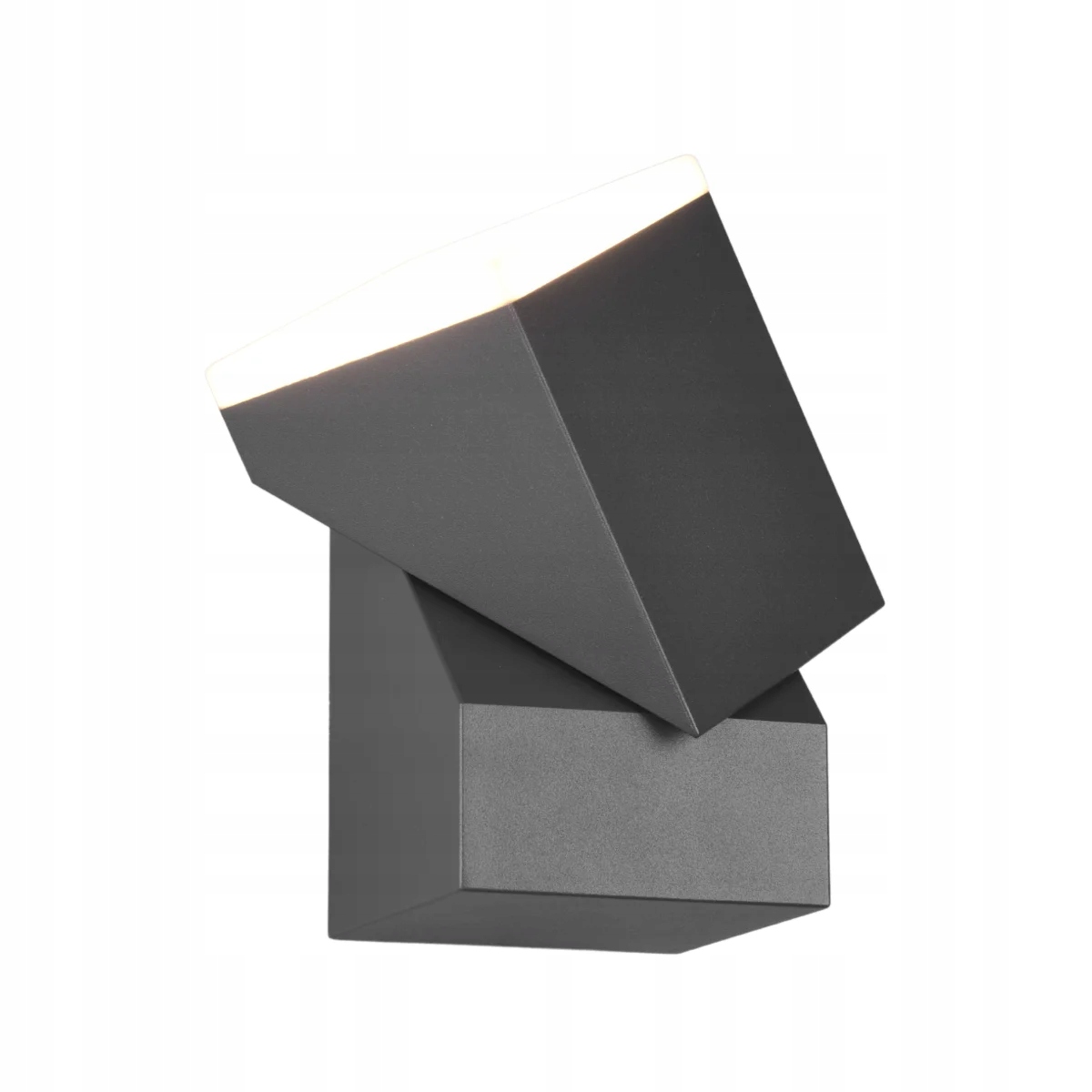 Fasádna lampa vonkajšia nástenná antracitová Trio