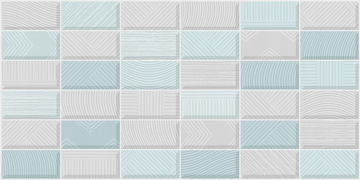 Panel dekoracyjny PVC (pastelowe kafelki)