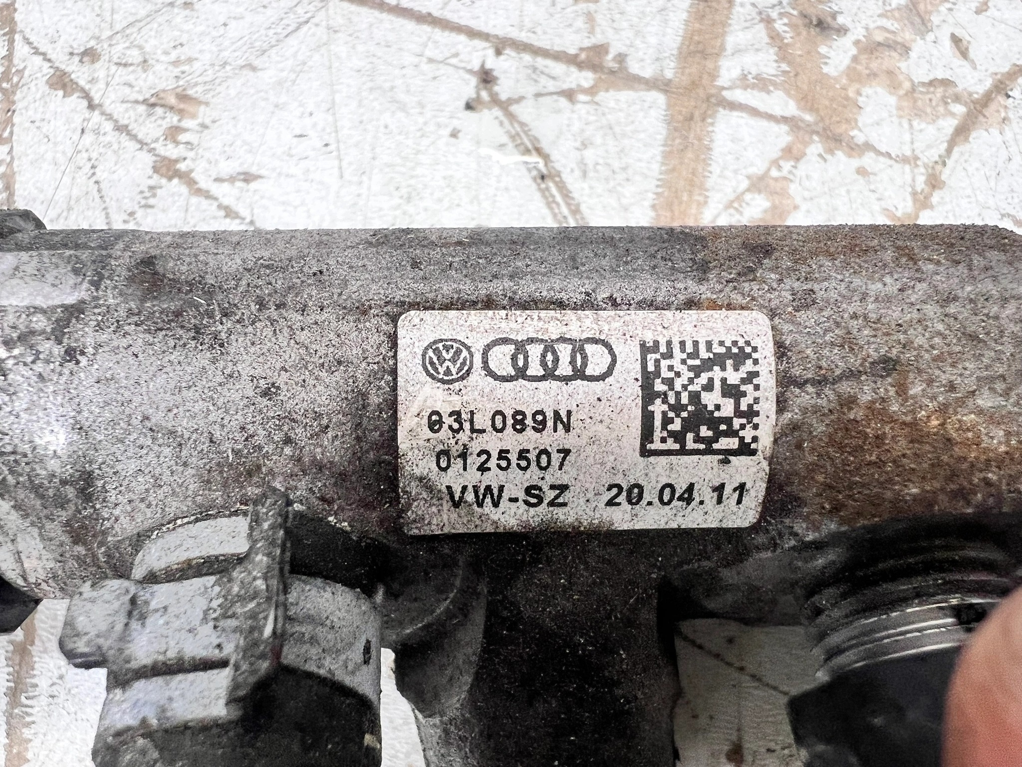rampe injection AUDI A4 B8 A5 8T 2.0 TDI 03L089N