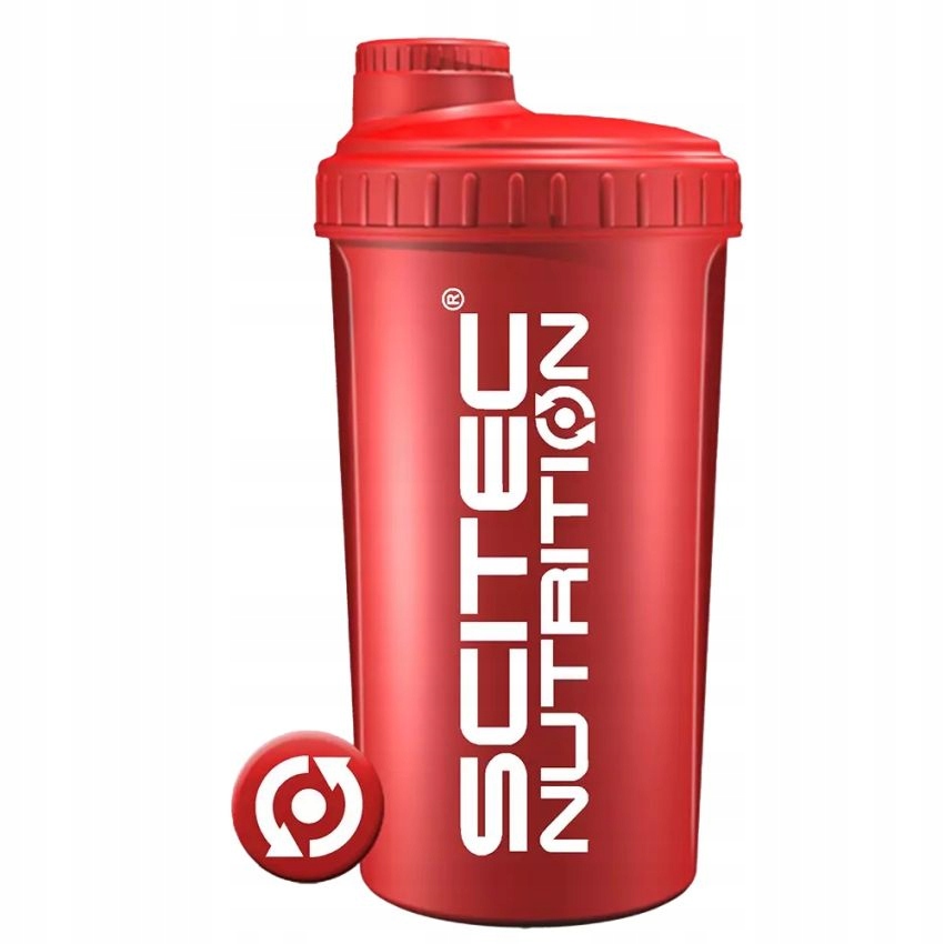 

Scitec Shaker 700 ml Solidny Szczelny Czerwony