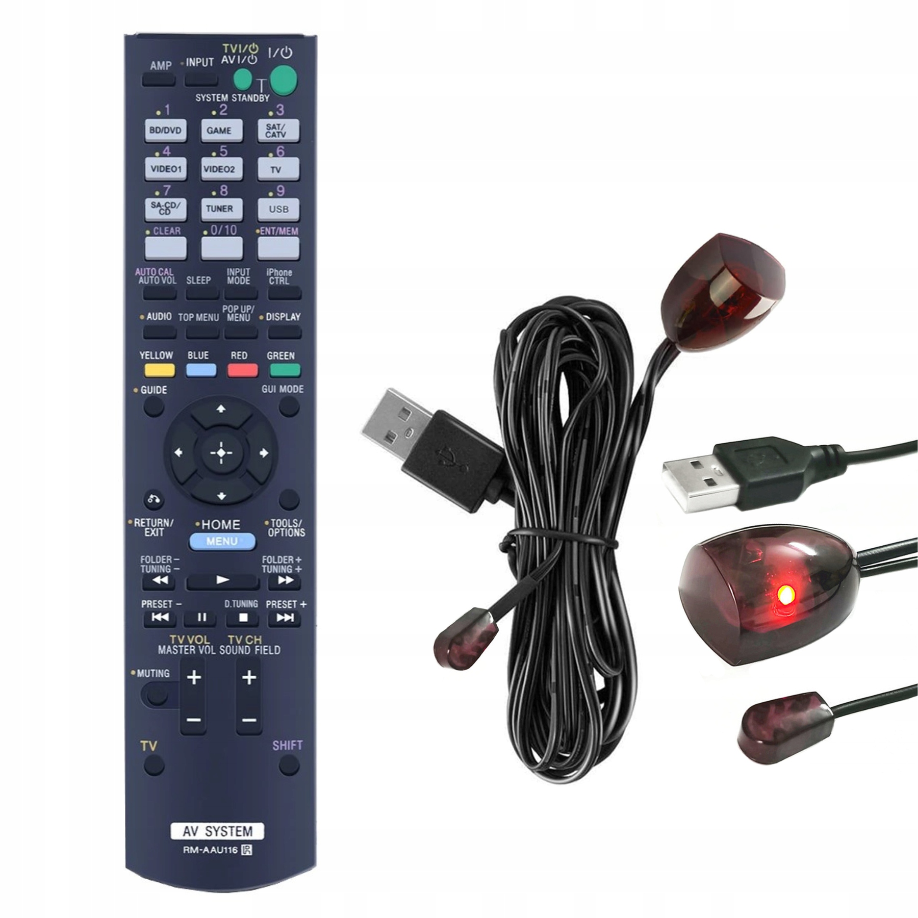 Dálkový Ovladač Pro Sony RM-AAU106 STRDH520 STRDH710 STRDN610 148934511 Ir Kabel