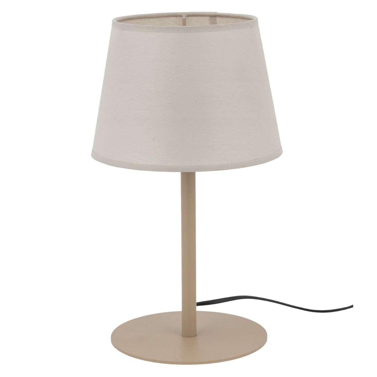 Stolová lampa Maja sabia béžová 1xE27, stojaca nočná lampa boho na stôl