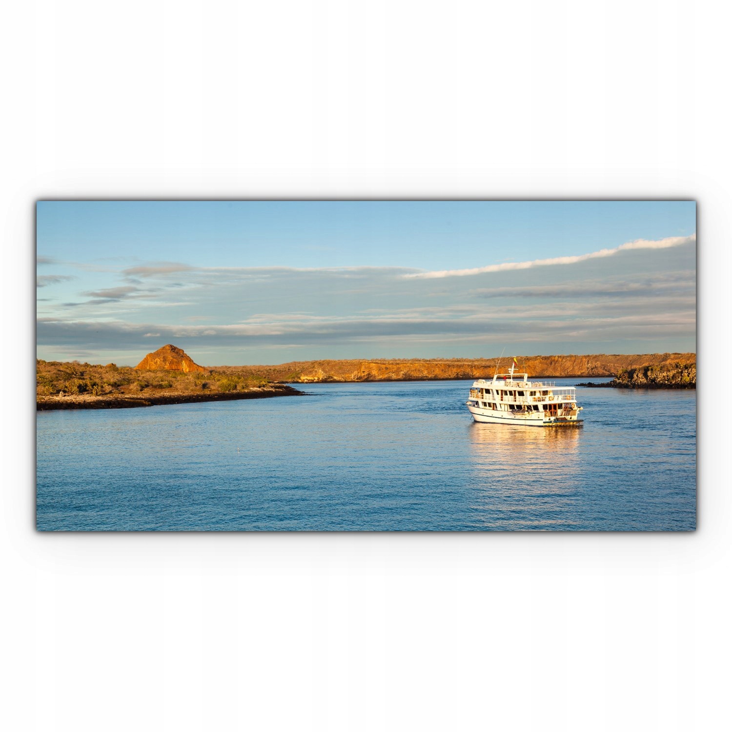 

Obraz canvas na ścianę 140x70 Ocean Wybrzeże Łódka