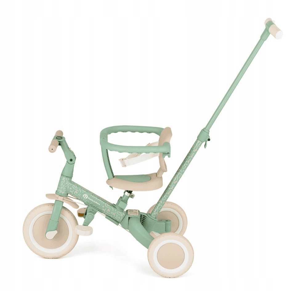 Petite&Mars Turbo – Rowerek 5w1 Edycja Limitowana Green Twist