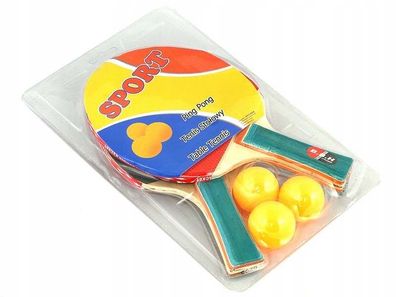 paletki do ping-ponga + piłeczki 21687 — 6