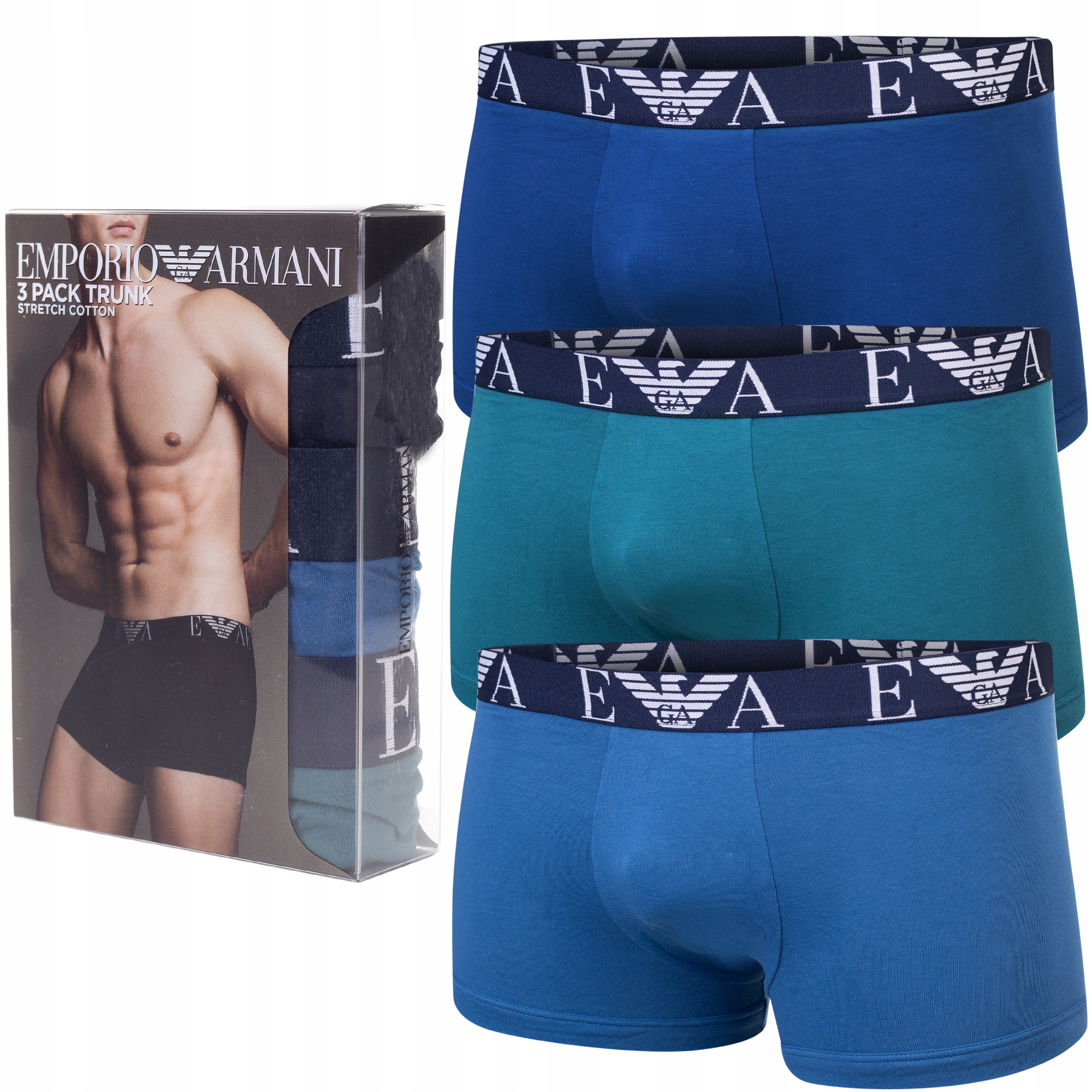 Emporio Armani Ea EA7 Boxerky 3Pack S Pánské Dárek