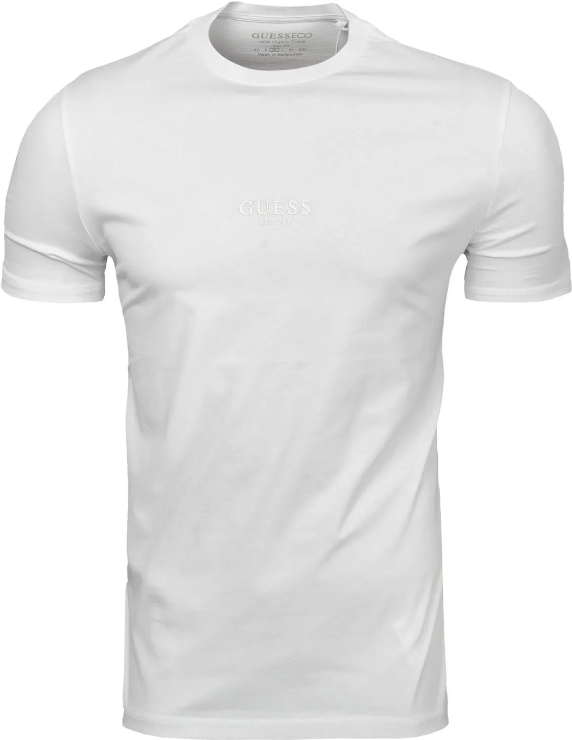 Guess Tričko Pánské Tričko L M2YI72 Dárek Bílé