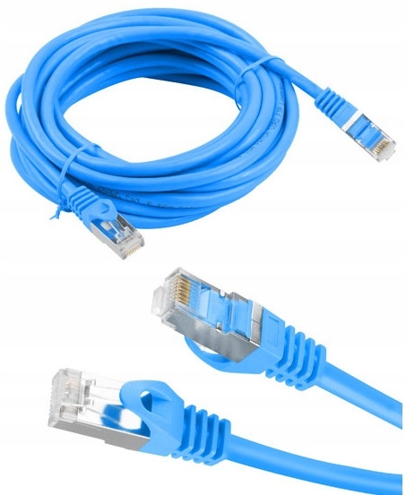

Kabel sieciowy internetowy Lan kat 6 Ftp RJ45 30m