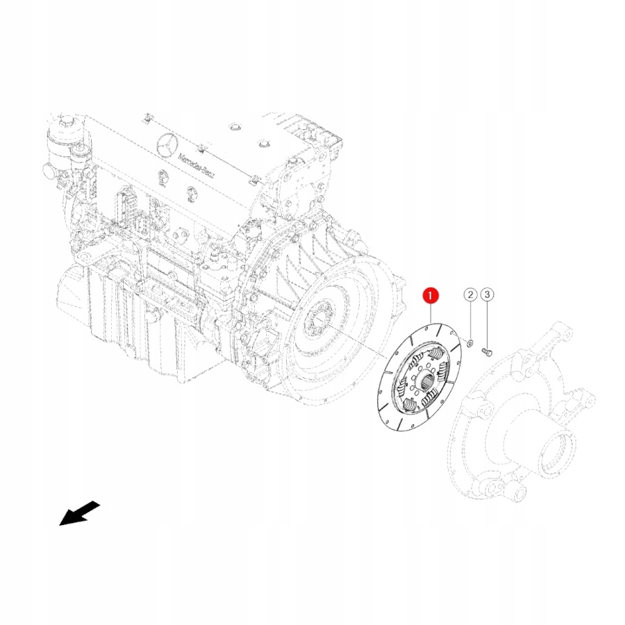 Amortyzator drgan Claas 664711 0 Zamiennik Producent czesci inny