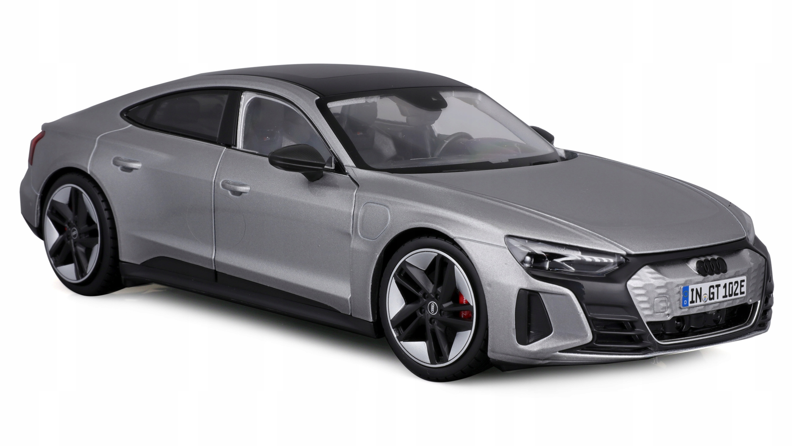 MODEL AUDI RS e-tron GT 2022 1:18 Bburago 18-11050 SREBRNY ELEKTRYK Certyfikaty, opinie, atesty CE EN 71