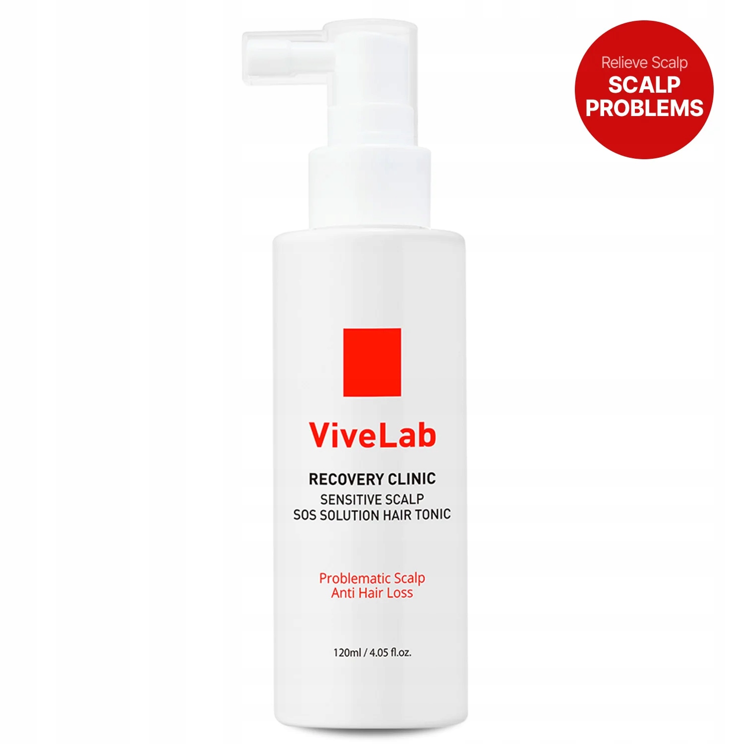 ViveLab Recovery Clinic Sensitive Scalp Sos Solution Hair Tonic 120ml