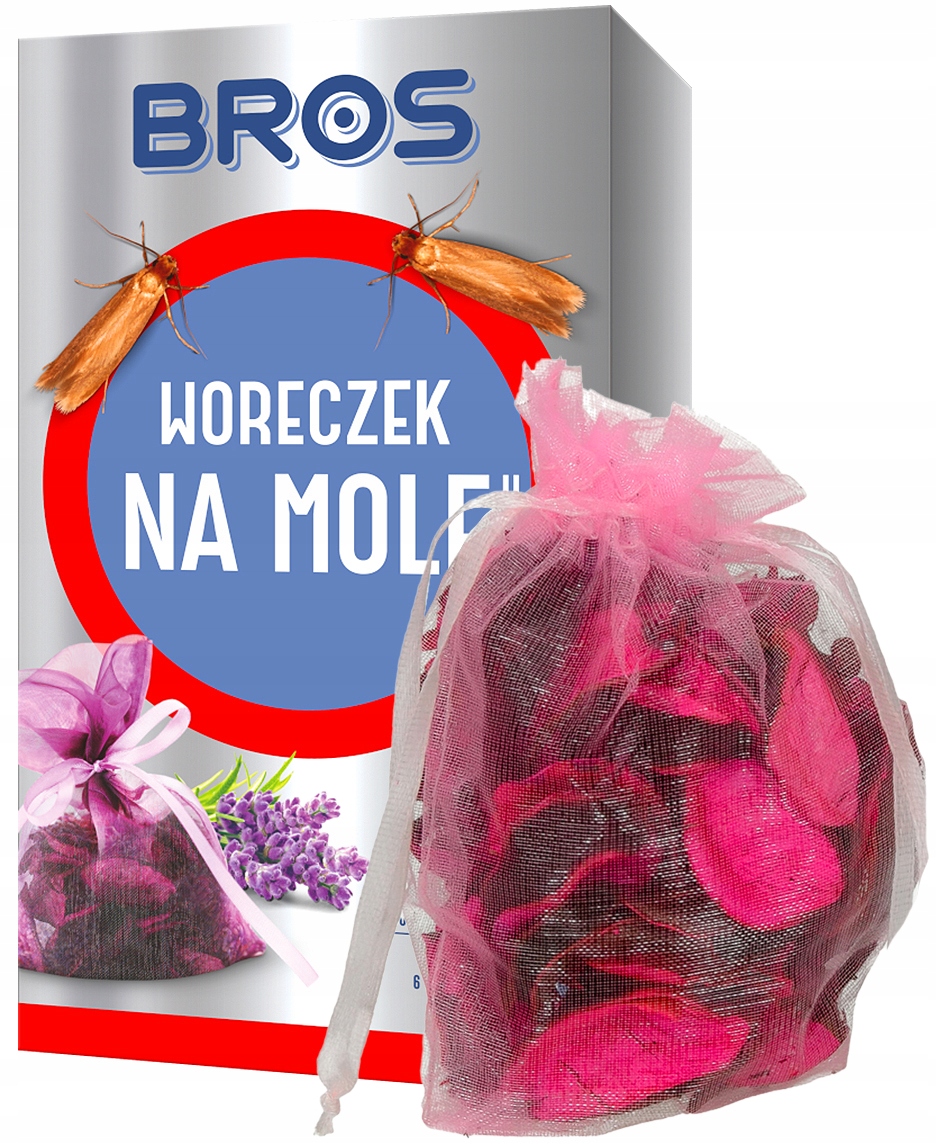 

Woreczek Lawendowy Na Mole Do Szafy Garderoby Bros