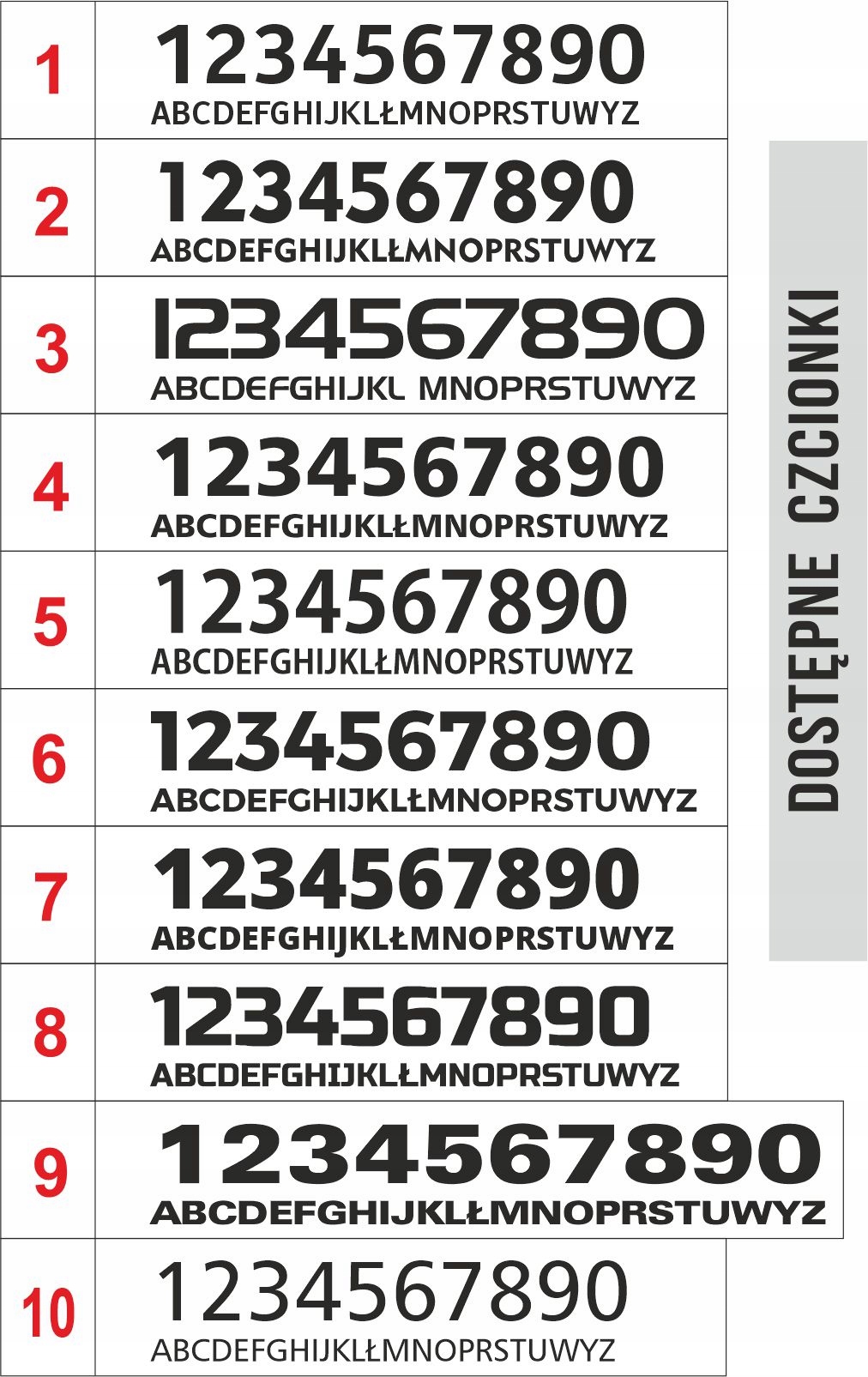 Podświetlany NUMER NA DOM 40cm, 2cyfry+czujnik zmierzchu Materiał aluminium