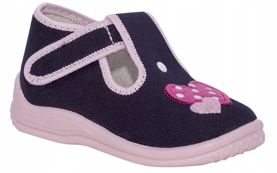 

Pantofle Dziecięce Zetpol- Basia Granatowa