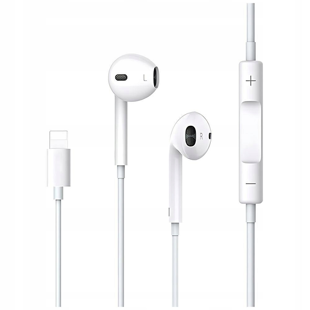 Usams Stereo Sluchátka EP-24 Lightningiphone 7 8 X Xs Xs Max Xs Xr White
