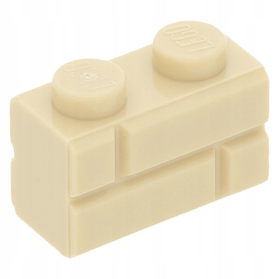 

Lego Klocek 1x2 murek 98283 tan 4 szt.