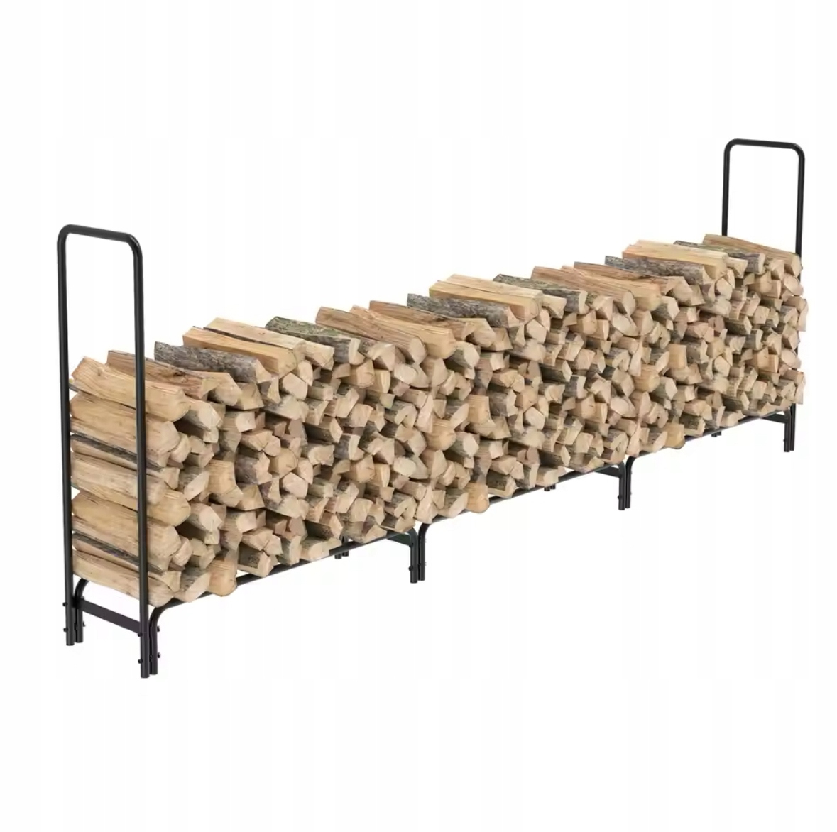 Stojan na venkovní krbové dřevo s topným tělesem pro krb 335 cm 408 kg