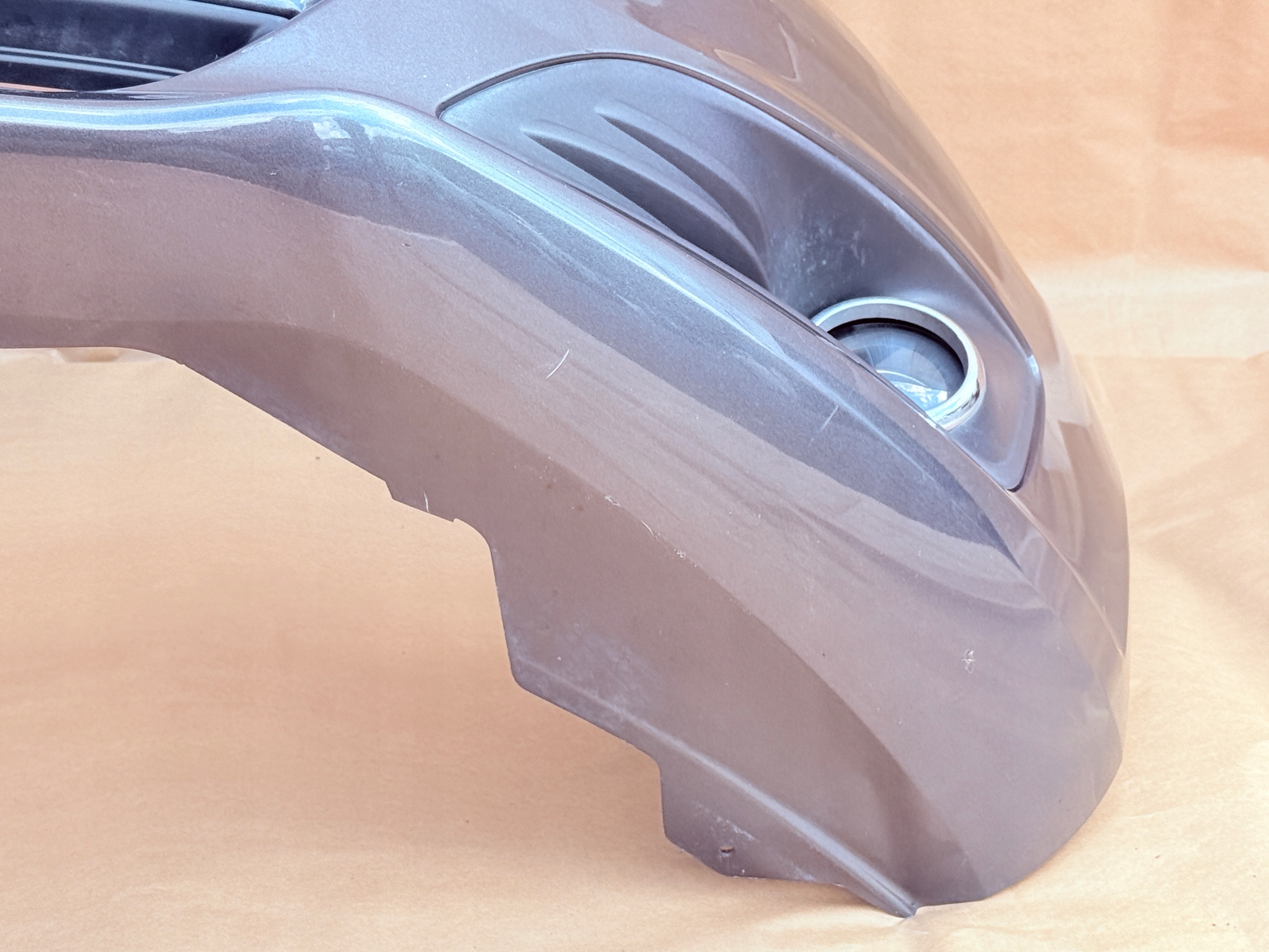 FORD FIESTA MK7 LIFT 2012-2017 bumper front MAGNETIC GRAY original