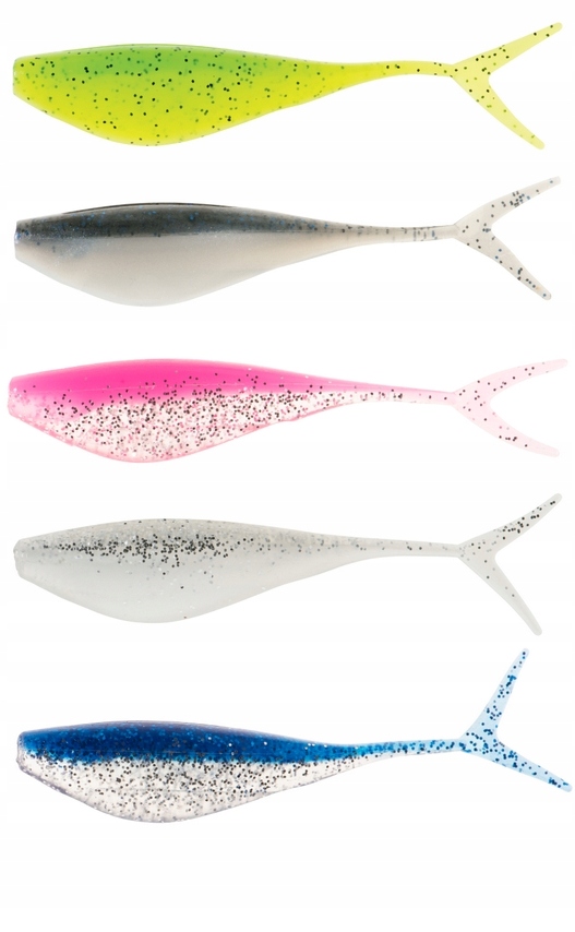 Gumy Jaxon Intensa Atut Shad 5,5cm 5szt. Proste, Łowne