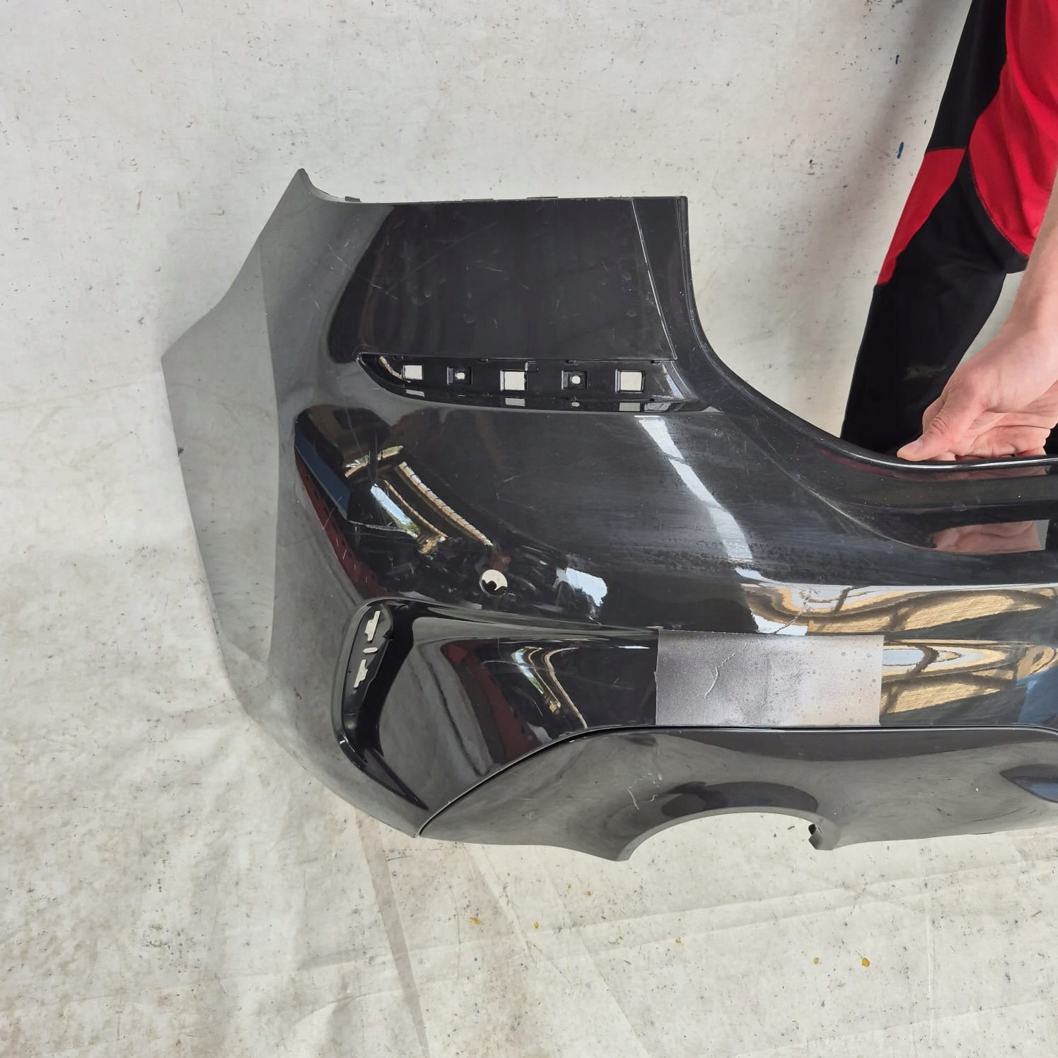 BMW 3 G21 KOMBI m-packet 18-22 bumper rear part rear PDC